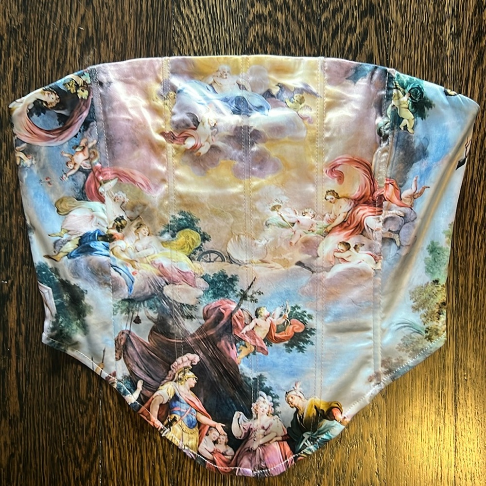 Calling My Angels Corset Top